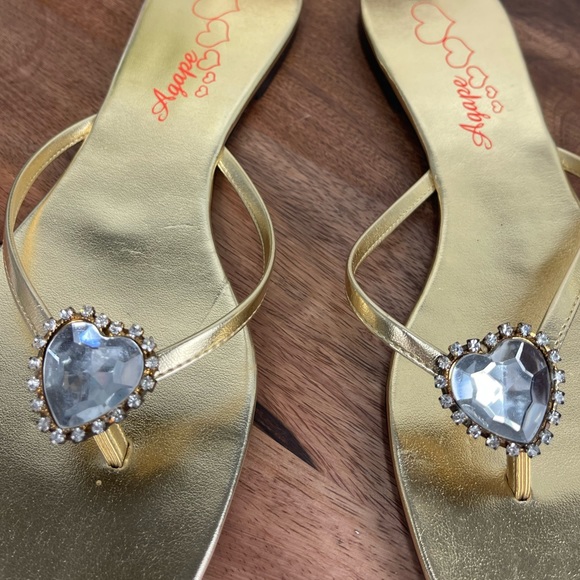 Agape Womens Slide thong sandals size9. - Picture 7 of 8